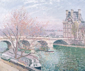 Der Pont-Royal und der Pavillon de Flore, 1903